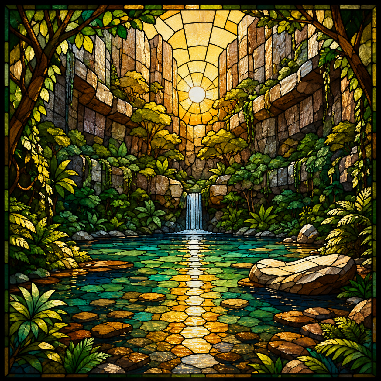 La fontaine d'énergie